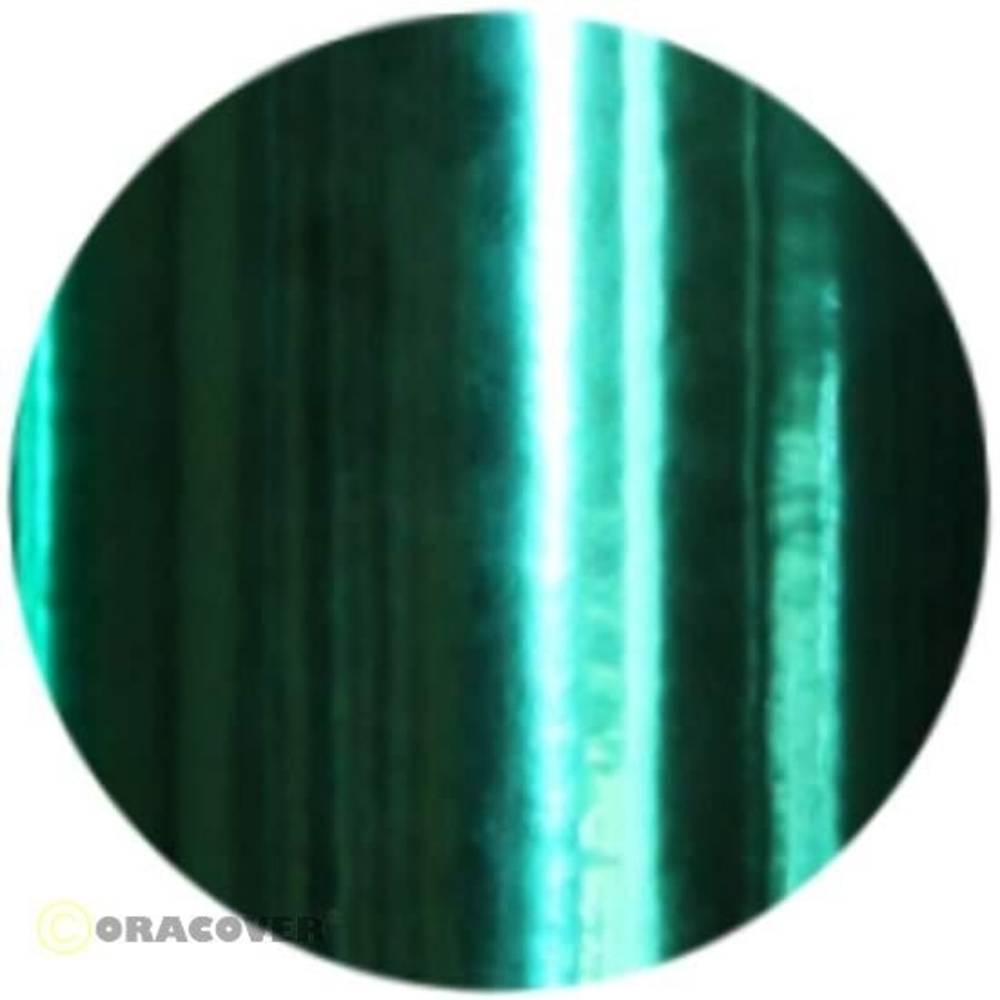 Oracover 26-103-004 ozdobný proužek Oraline (d x š) 15 m x 4 mm chromová zelená