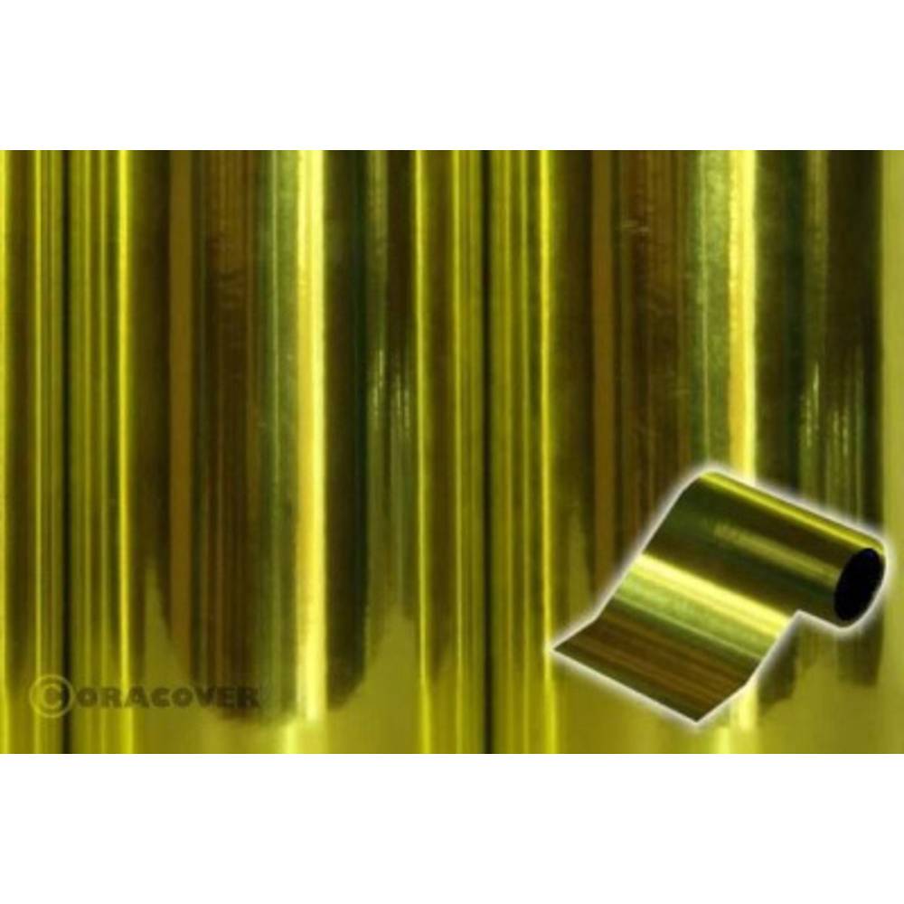 Oracover 27-094-002 dekorativní pásy Oratrim (d x š) 2 m x 9.5 cm chromová žlutá