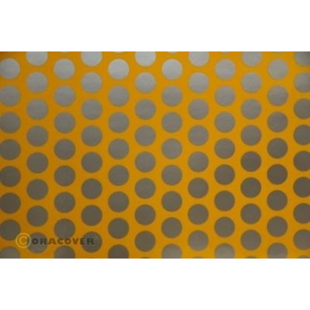 Oracover 93-030-091-010 fólie do plotru Easyplot Fun 1 (d x š) 10 m x 30 cm žlutá cub, stříbrná