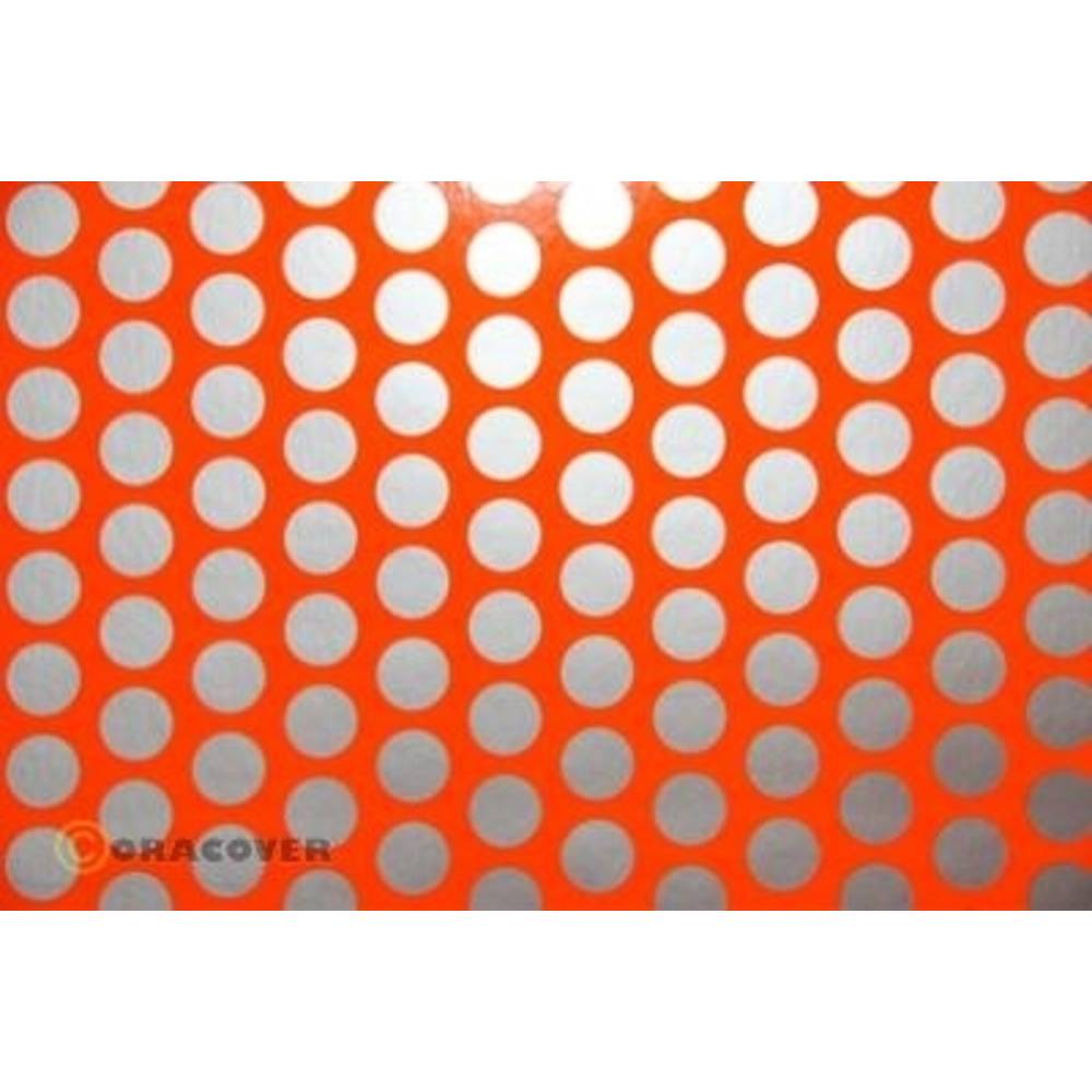 Oracover 92-064-091-010 fólie do plotru Easyplot Fun 1 (d x š) 10 m x 20 cm červená, oranžová, stříbrná