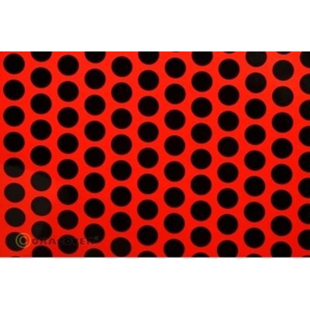 Oracover 93-021-071-010 fólie do plotru Easyplot Fun 1 (d x š) 10 m x 30 cm červená, černá