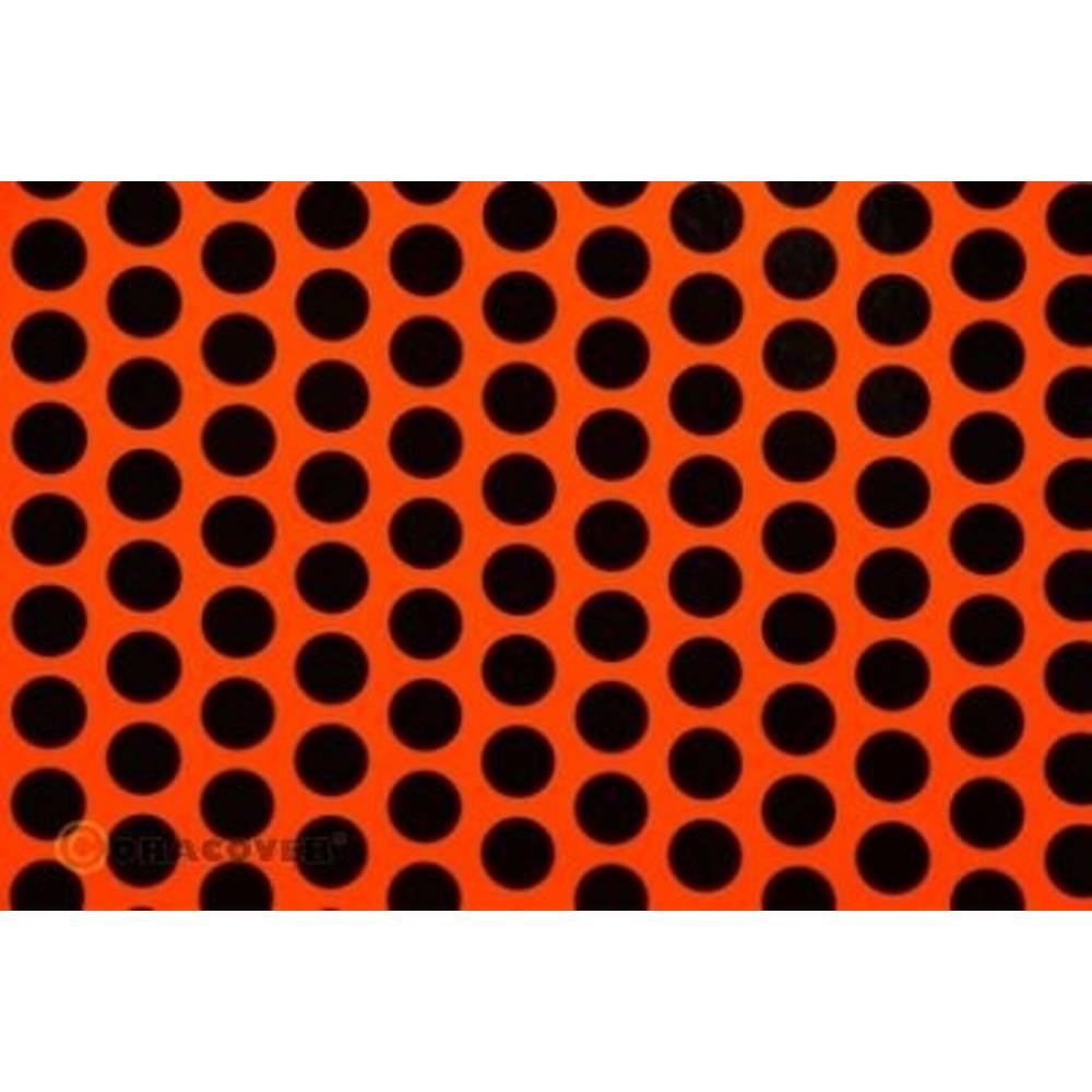 Oracover 93-064-071-010 fólie do plotru Easyplot Fun 1 (d x š) 10 m x 30 cm červeno-oranžovo-černá (fluorescenční)