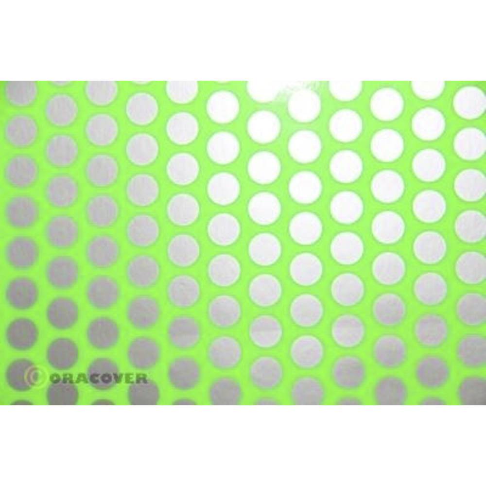Oracover 41-041-091-002 nažehlovací fólie Fun 1 (d x š) 2 m x 60 cm zelená, stříbrná