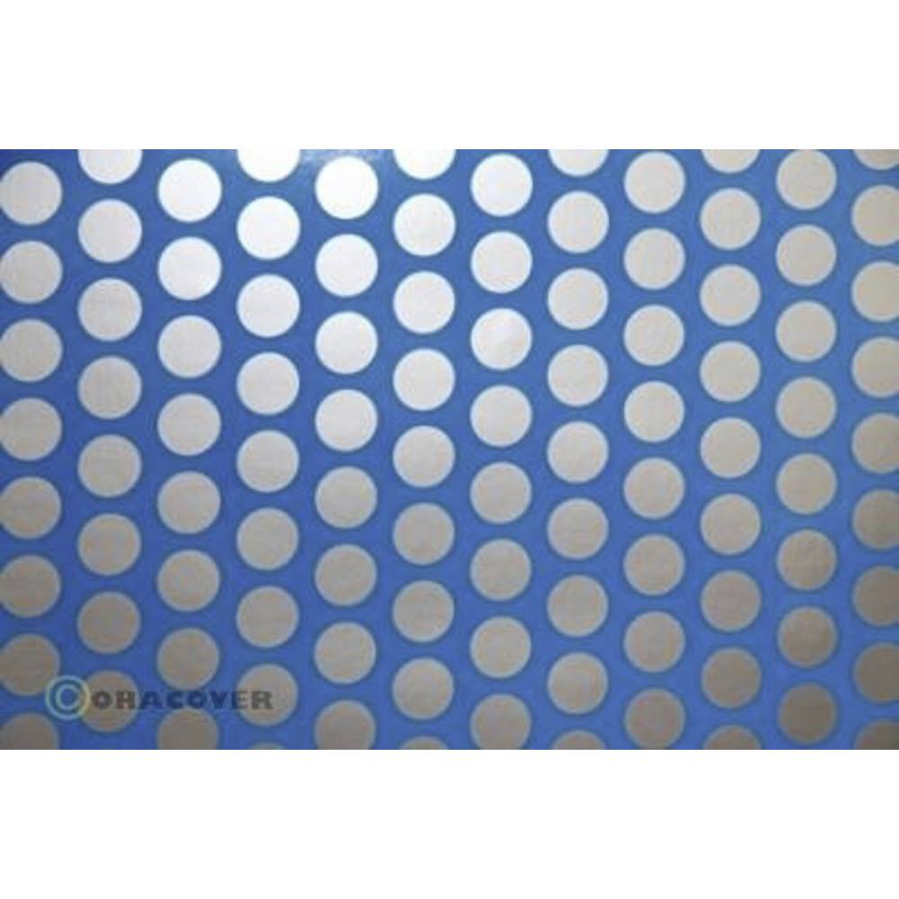 Oracover 41-051-091-002 nažehlovací fólie Fun 1 (d x š) 2 m x 60 cm modrá, stříbrná
