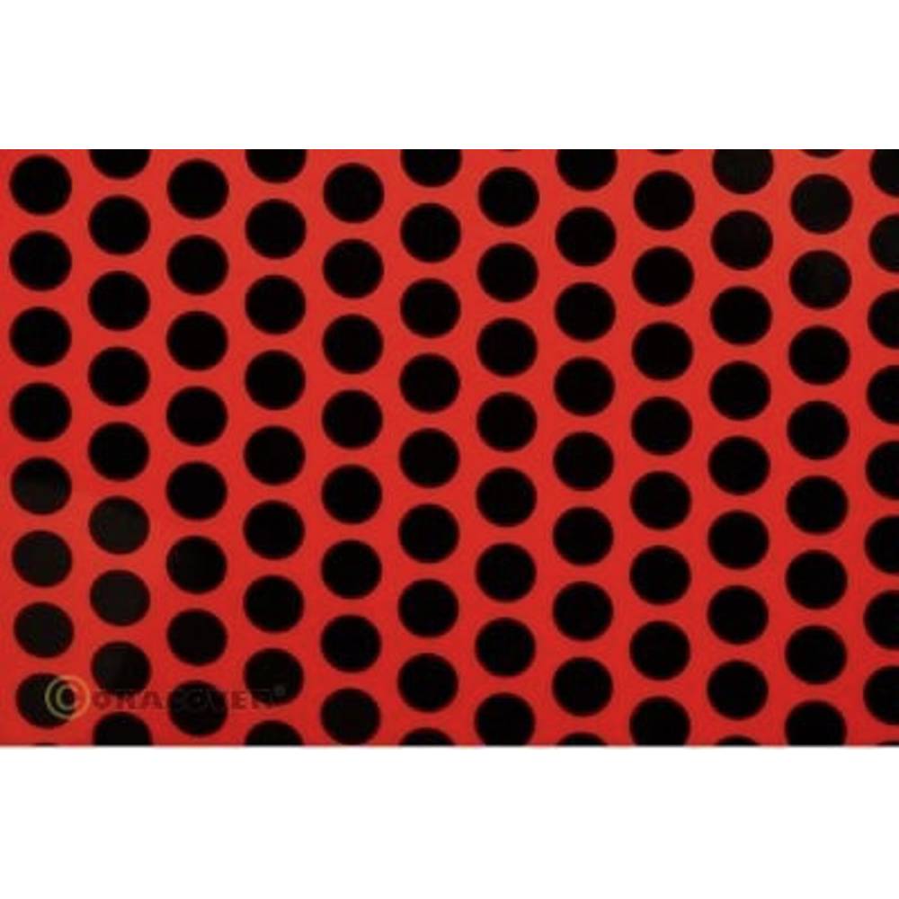Oracover 41-021-071-002 nažehlovací fólie Fun 1 (d x š) 2 m x 60 cm červená, černá