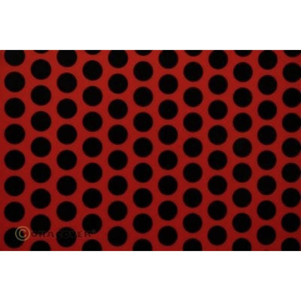 Oracover 41-022-071-002 nažehlovací fólie Fun 1 (d x š) 2 m x 60 cm světle červená, černá