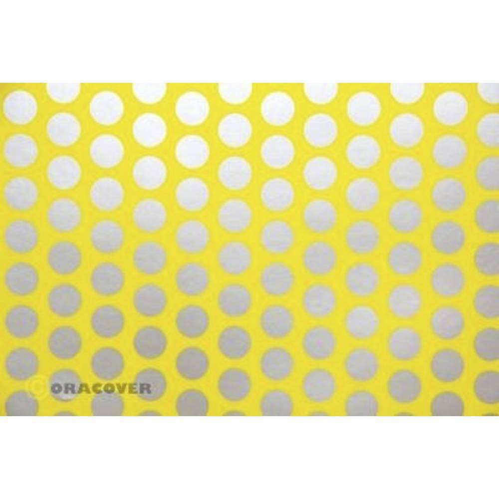 Oracover 41-033-091-010 nažehlovací fólie Fun 1 (d x š) 10 m x 60 cm žlutá, stříbrná