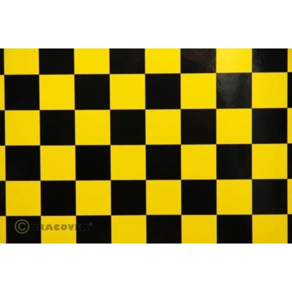 Oracover 47-033-071-010 lepicí fólie Orastick Fun 3 (d x š) 10 m x 60 cm žlutá, černá