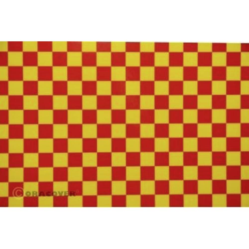 Oracover 44-033-023-010 nažehlovací fólie Fun 4 (d x š) 10 m x 60 cm žlutá, červená