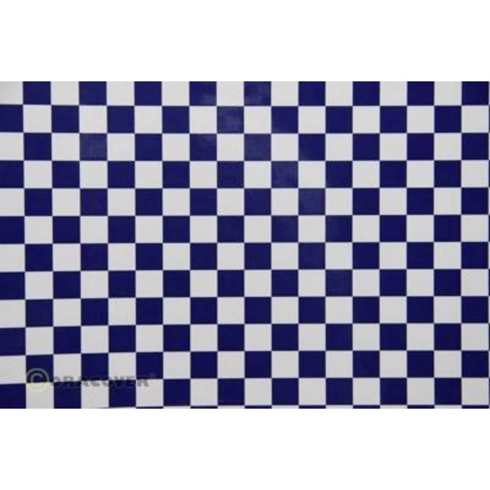 Oracover 44-010-052-002 nažehlovací fólie Fun 4 (d x š) 2 m x 60 cm bílá, tmavě modrá