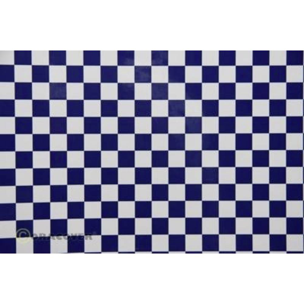 Oracover 44-010-052-010 nažehlovací fólie Fun 4 (d x š) 10 m x 60 cm bílá, tmavě modrá