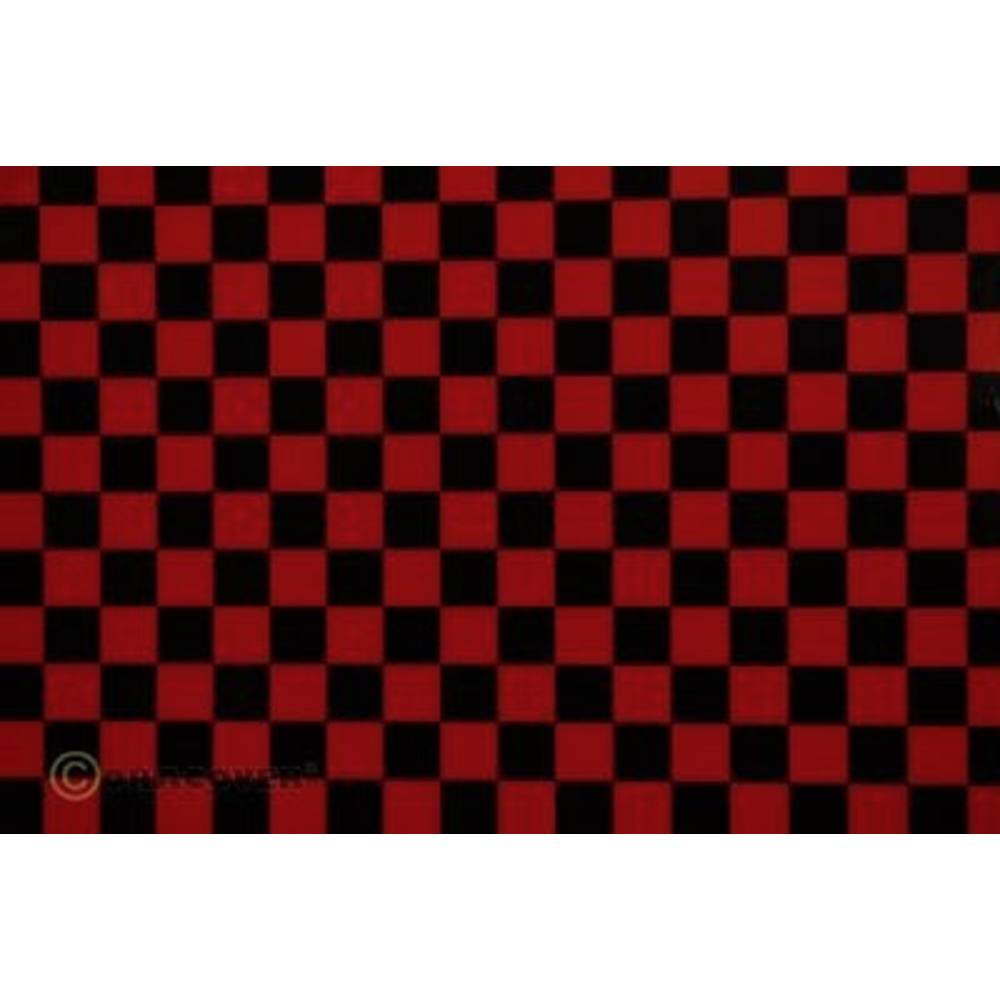 Oracover 44-023-071-010 nažehlovací fólie Fun 4 (d x š) 10 m x 60 cm červená, černá