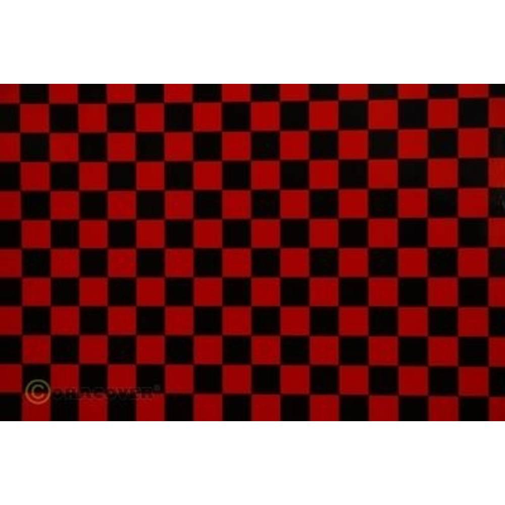 Oracover 87-023-071-002 fólie do plotru Easyplot Fun 3 (d x š) 2 m x 60 cm červená, černá