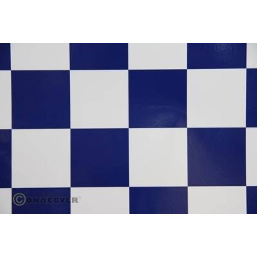 Oracover 491-010-052-002 nažehlovací fólie Fun 5 (d x š) 2 m x 60 cm bílá, tmavě modrá