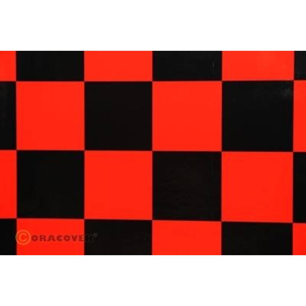 Oracover 491-023-071-010 nažehlovací fólie Fun 5 (d x š) 10 m x 60 cm červená, černá