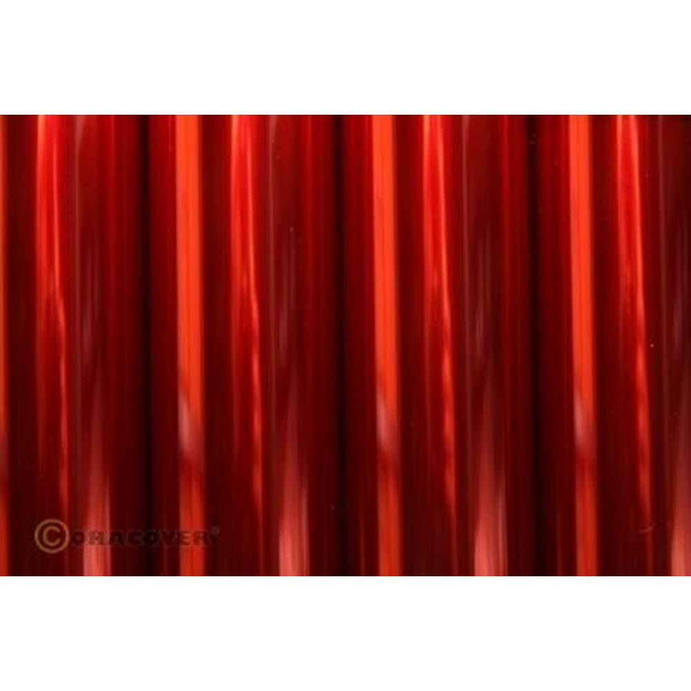 Oracover 331-029-002 nažehlovací fólie Air Indoor (d x š) 2 m x 60 cm Light - červená (transparentní)