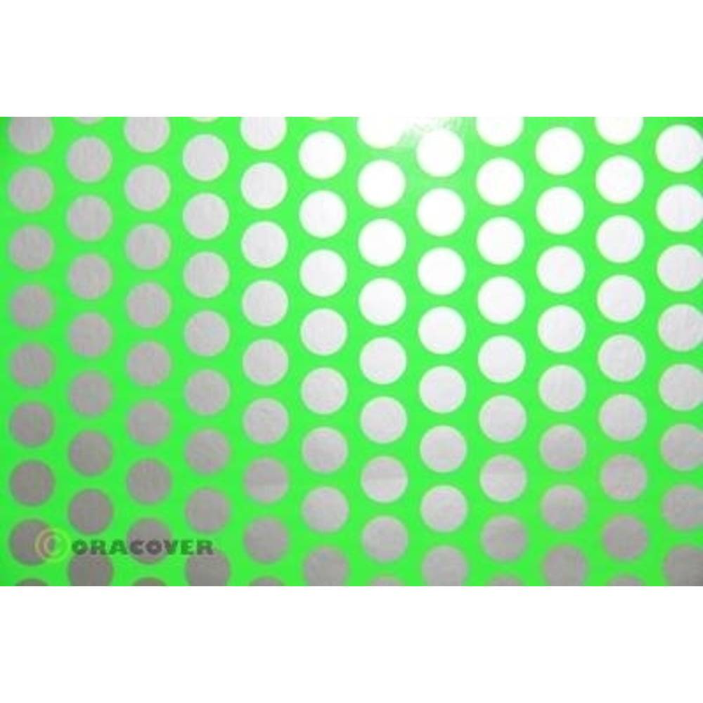 Oracover 93-041-091-010 fólie do plotru Easyplot Fun 1 (d x š) 10 m x 30 cm zelená, stříbrná