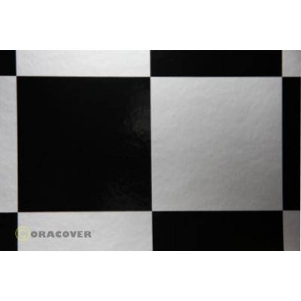 Oracover 691-091-071-010 nažehlovací fólie Fun 6 (d x š) 10 m x 60 cm stříbrnočerná