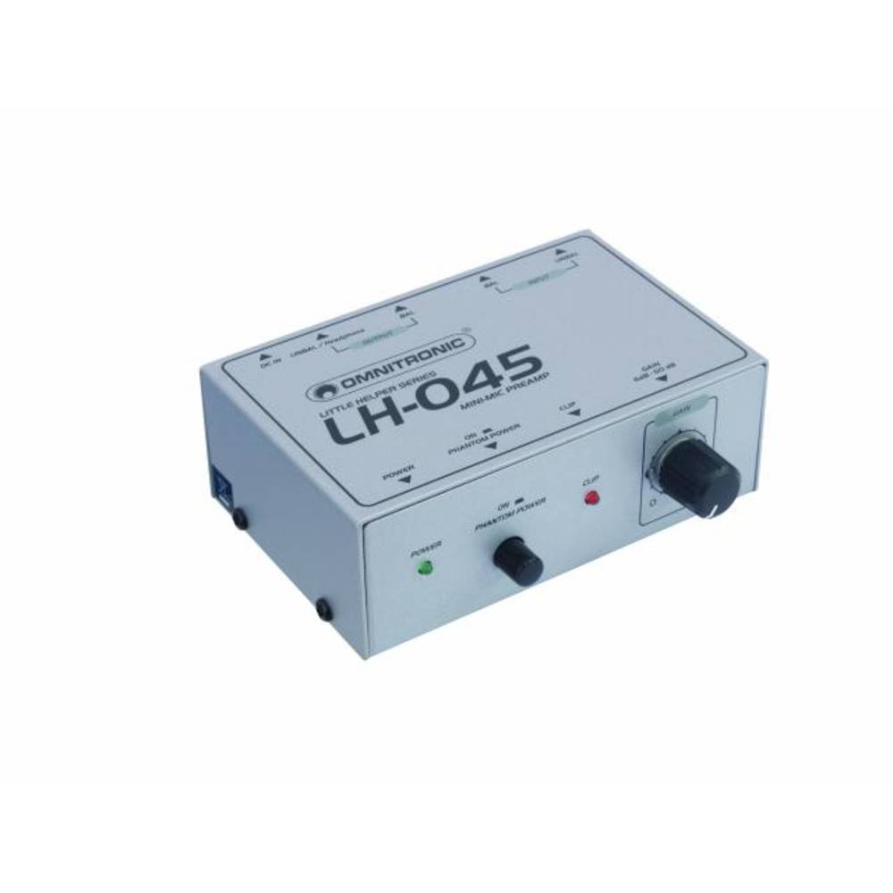 Omnitronic LH-045 1kanálový mikrofonní předzesilovač