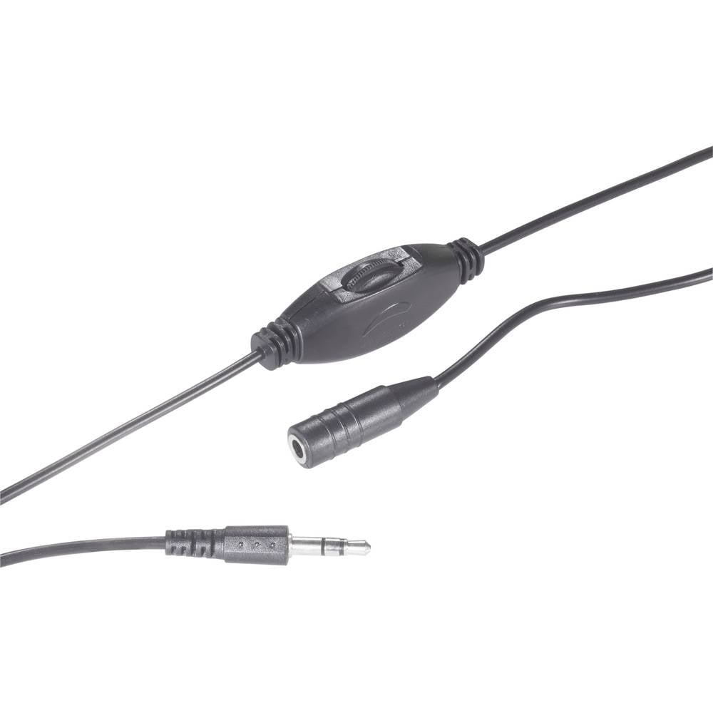 SpeaKa Professional SP-7870380 jack audio prodlužovací kabel [1x jack zástrčka 3,5 mm - 1x jack zásuvka 3,5 mm] 6.00 m č