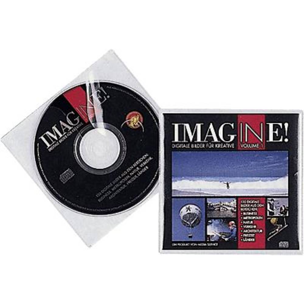 Durable obal na CD 520219 1 CD/DVD/Blu-Ray transparentní polypropylen 10 ks