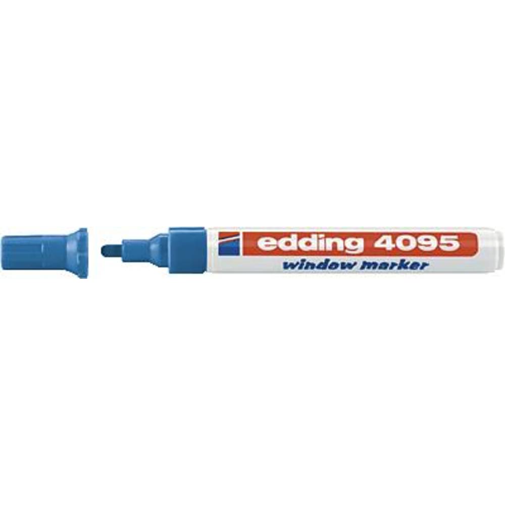 Edding 4095 4-4095003 křídový popisovač modrá 4 mm, 15 mm