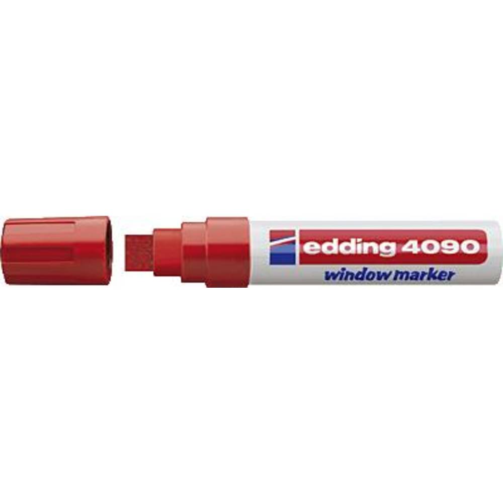 Edding 4090 4-4090002 křídový popisovač červená 4 mm, 15 mm