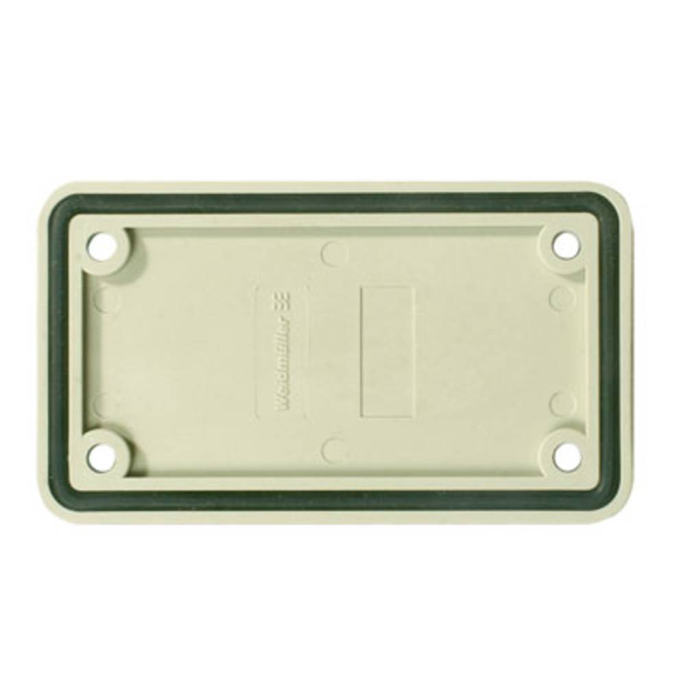 Heavy Duty Connectors, Accessories, cover plate, Size: 3, Plastic, Grey ABD-3-GR Weidmüller Množství: 10 ks