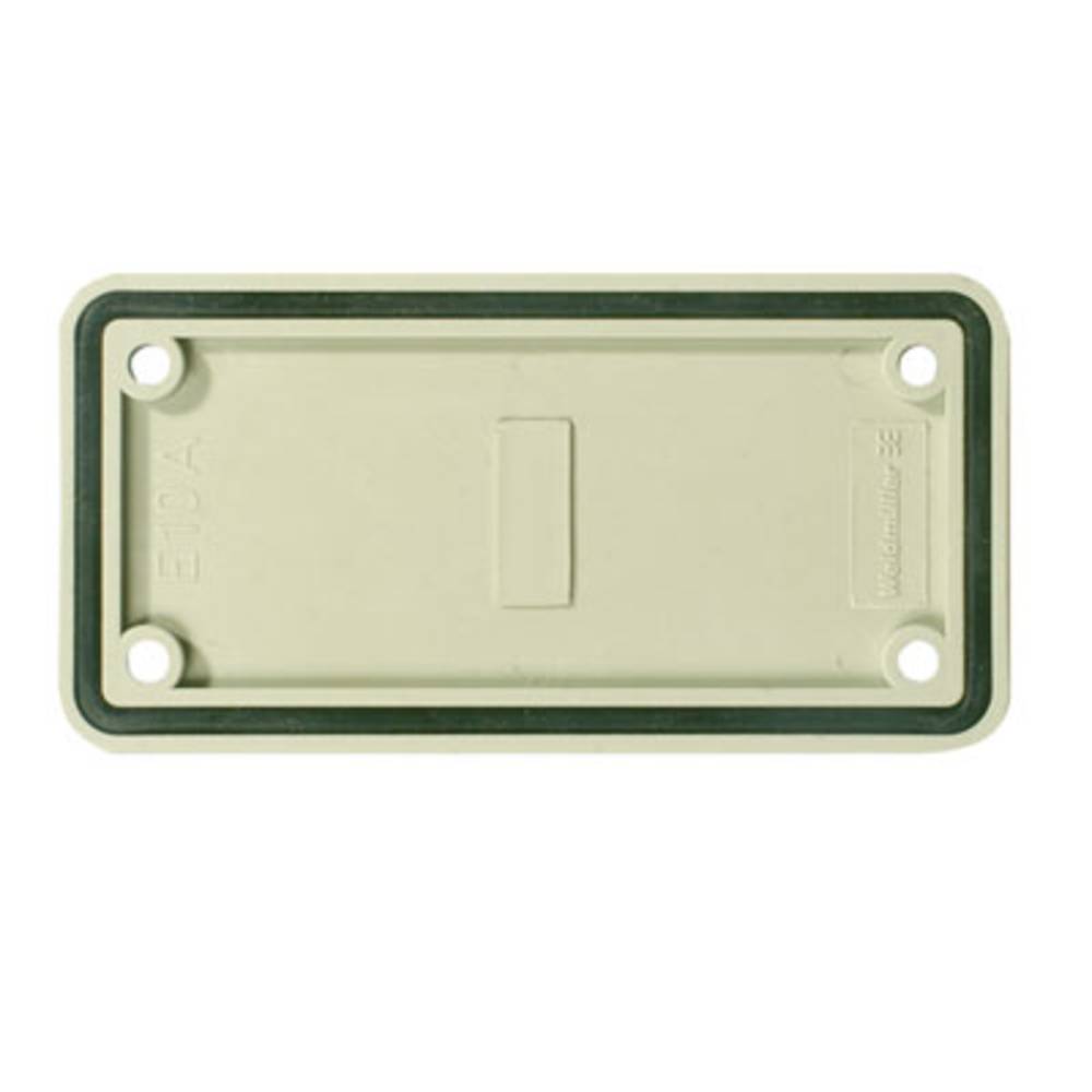 Heavy Duty Connectors, Accessories, cover plate, Size: 4, Plastic, Grey ABD-4-GR Weidmüller Množství: 10 ks