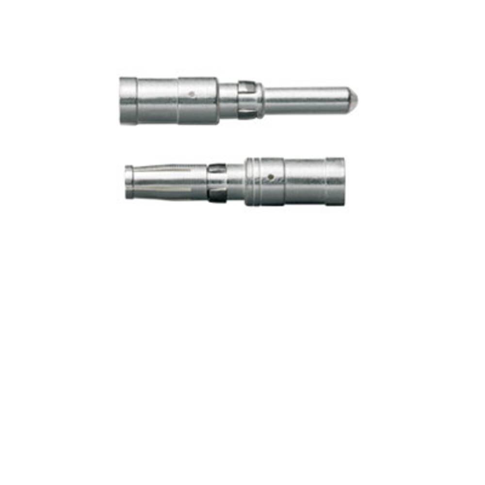 Heavy Duty Connectors, Contact, CM 3, Male, Conductor cross-section, max.: 6, turned, Copper alloy HDC-C-M3-SM6.0AG Weid
