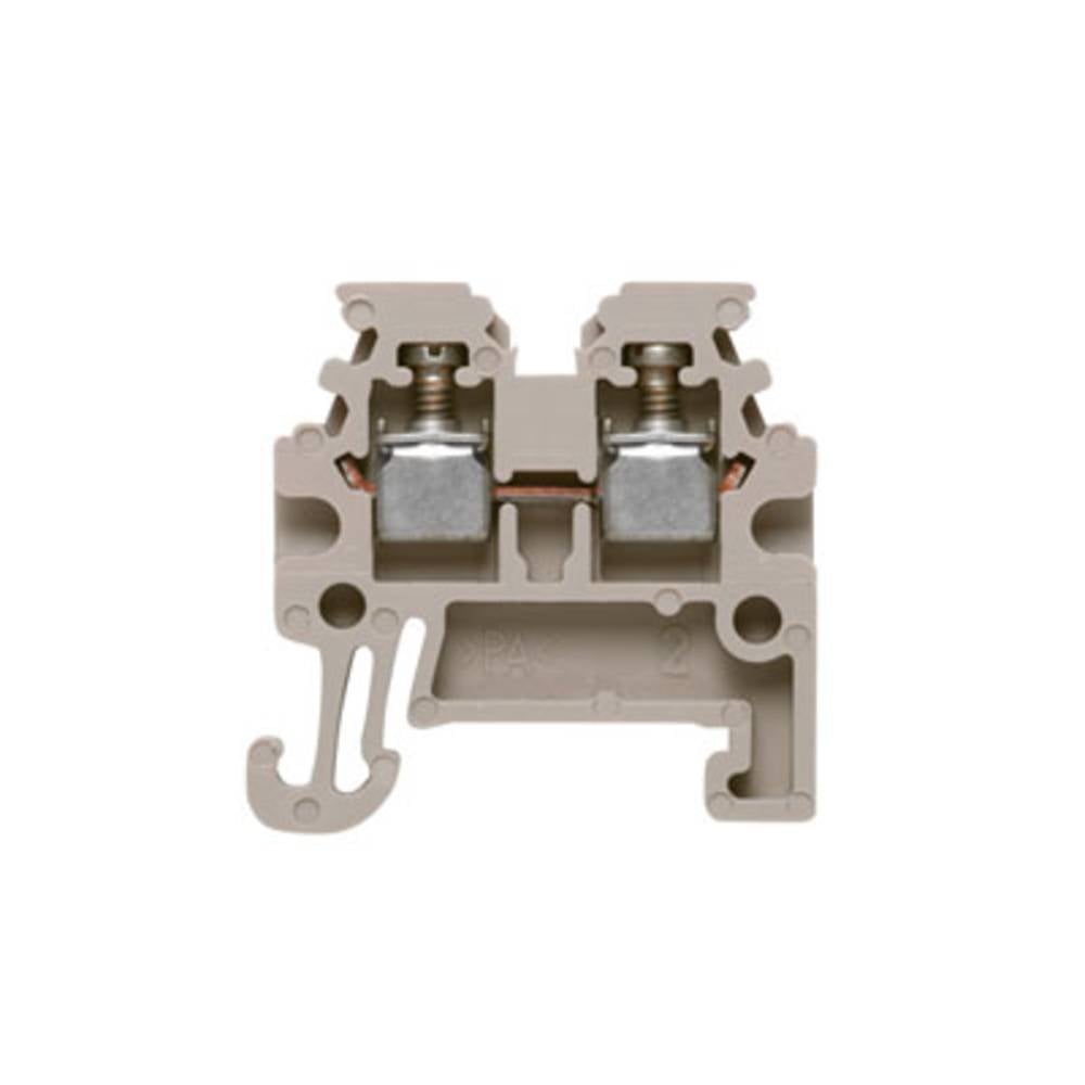 W-Series, Feed-through terminal, Rated cross-section: 1,5 mm&sup2;, Screw connection, Direct mounting WDU 1.5/R3.5 BL 17