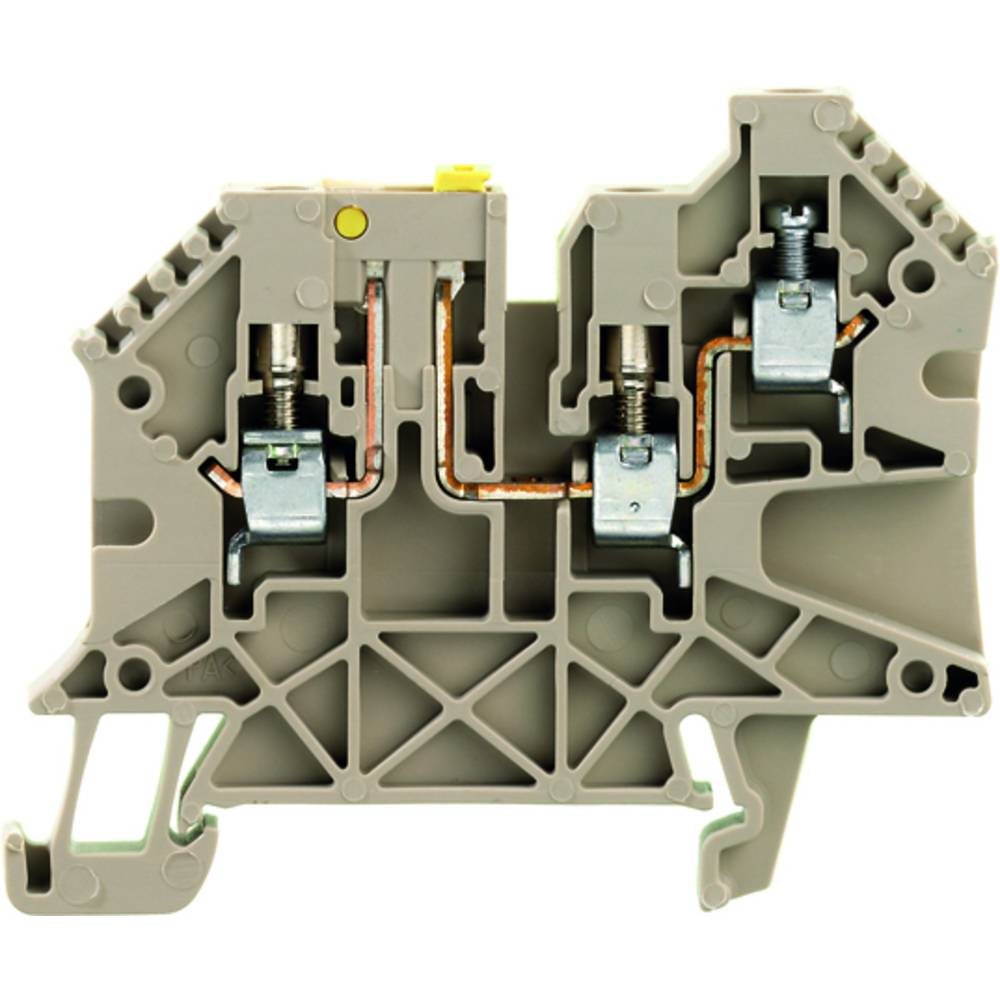 W-Series, Test-disconnect terminal, Rated cross-section: 4 mm&sup2; WTR 4/ZR STB 1905110000 Weidmüller 50 ks