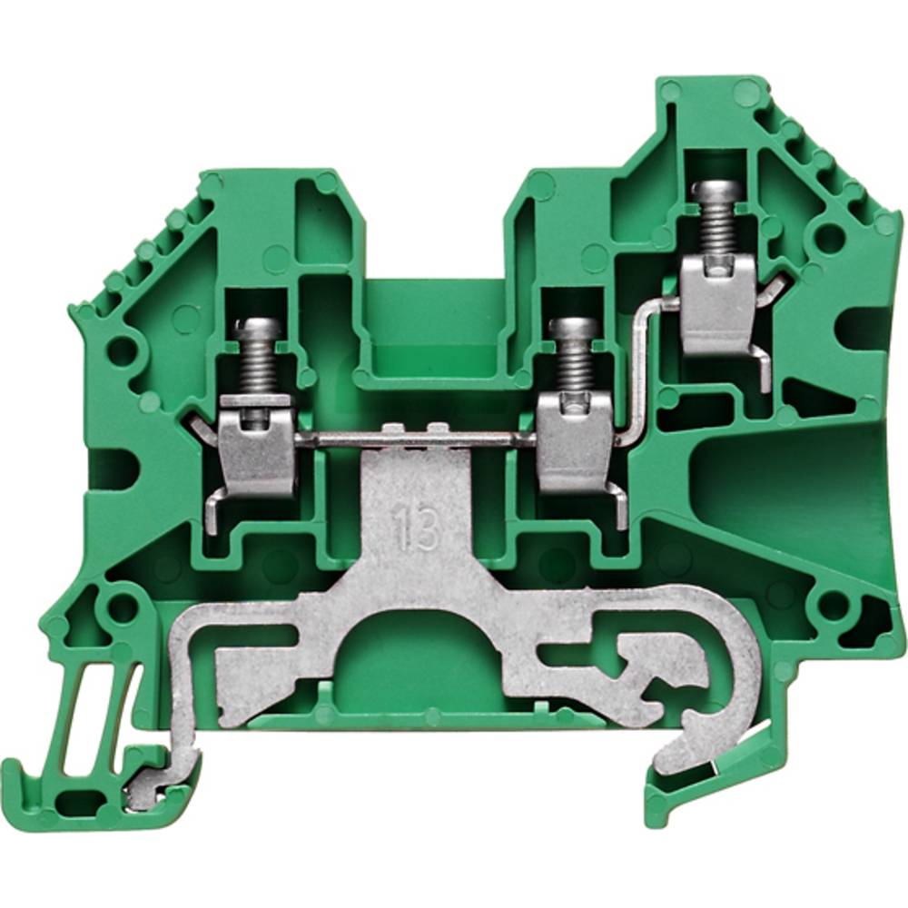 W-Series, PE terminal, Rated cross-section: 4 mm², Screw connection, Direct mounting WPE 4/ZR 1905120000 Weidmüller 50 k