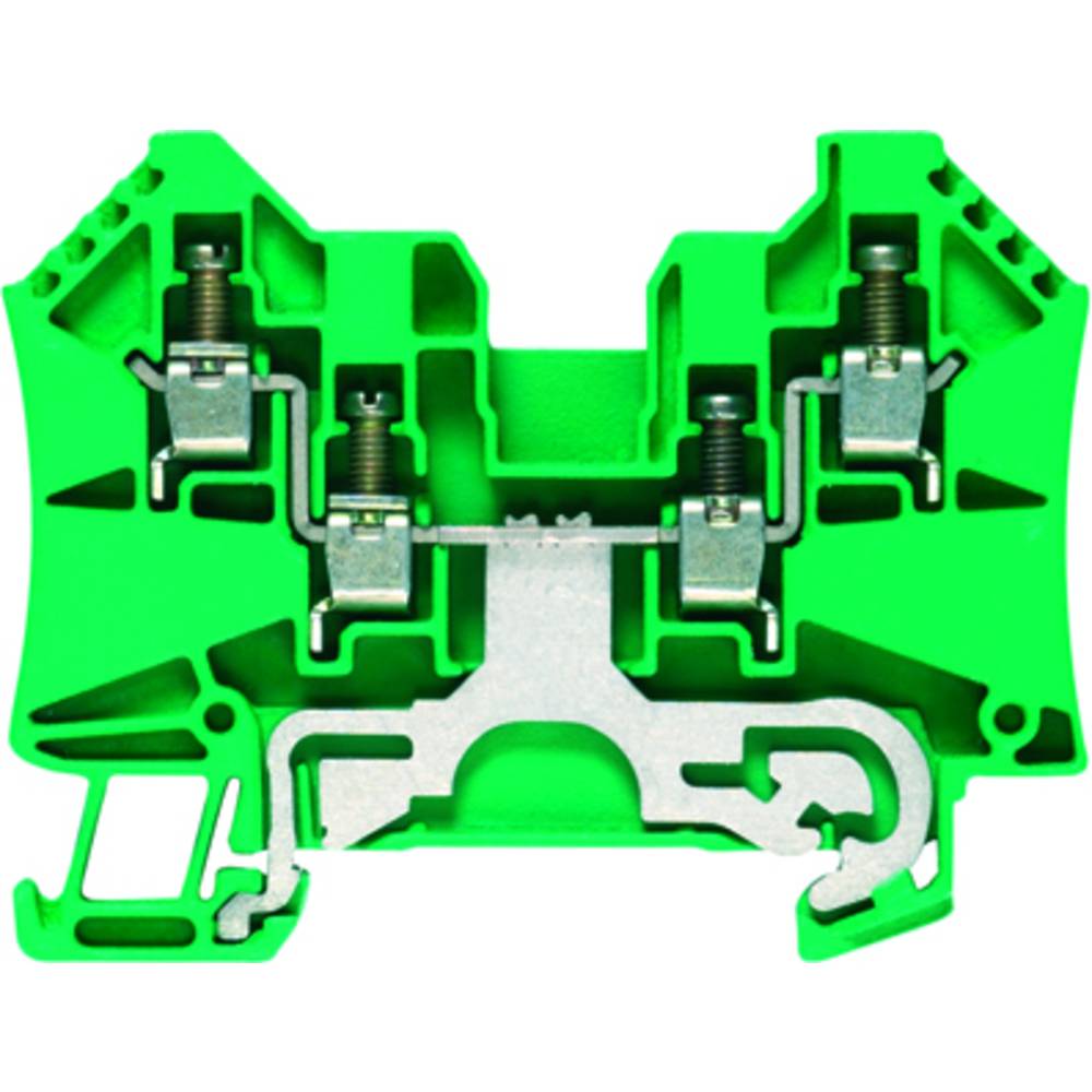 W-Series, PE terminal, Rated cross-section: 4 mm², Screw connection, Direct mounting WPE 4/ZZ 1905130000 Weidmüller 50 k