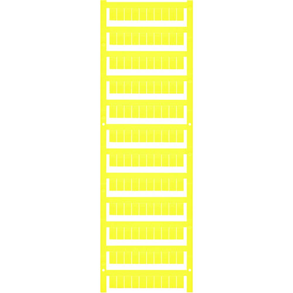 Terminal markers, MultiCard, 10 x 6 mm, Polyamide 66, Colour: Yellow WS 10/6 MC MIDDLE GE 1917430000 žlutá Weidmüller 60