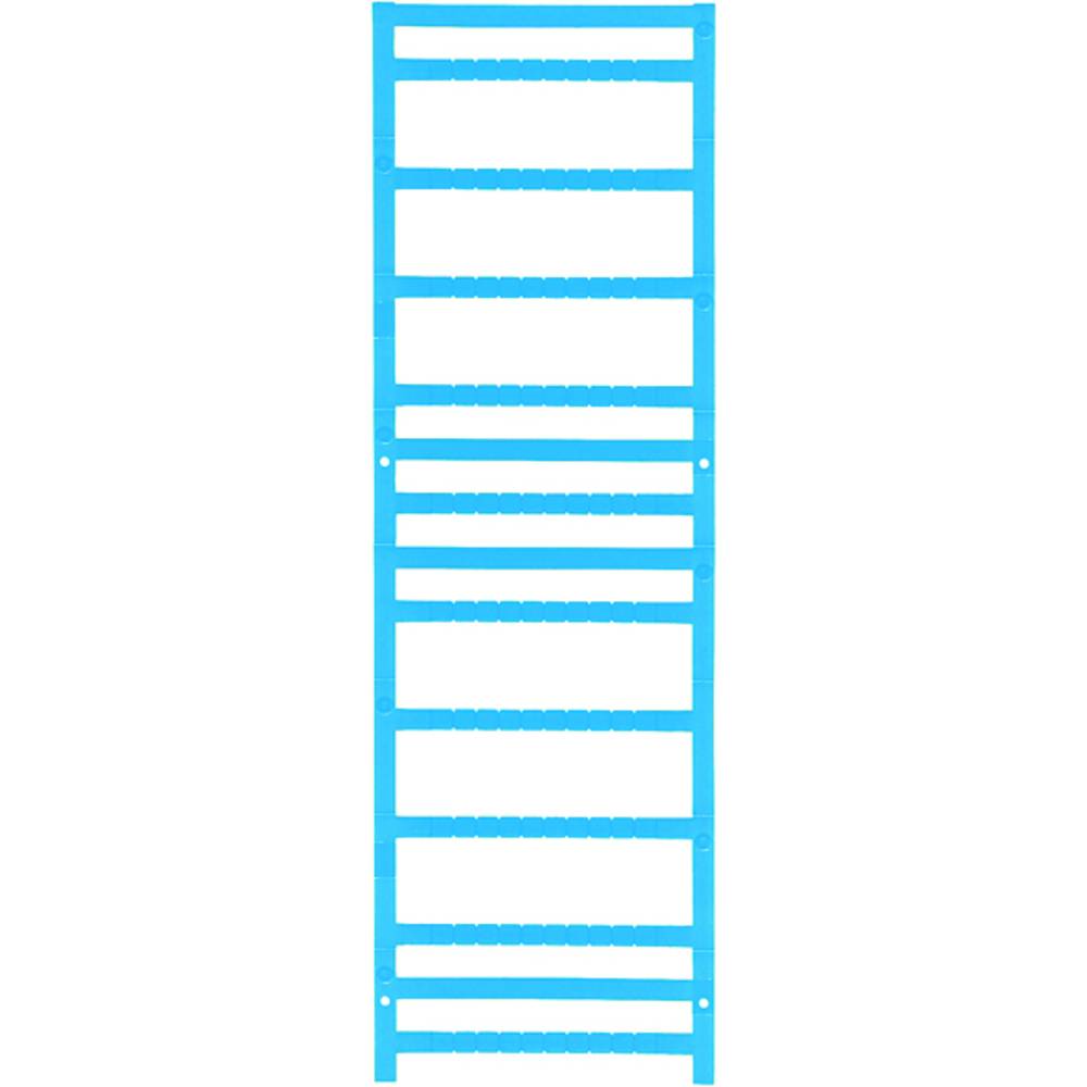 Terminal markers, MultiCard, 5 x 5 mm, Polyamide 66, Colour: Blue MF-W 5/5 MINI MC BL 1924270000 atolově modrá Weidmülle