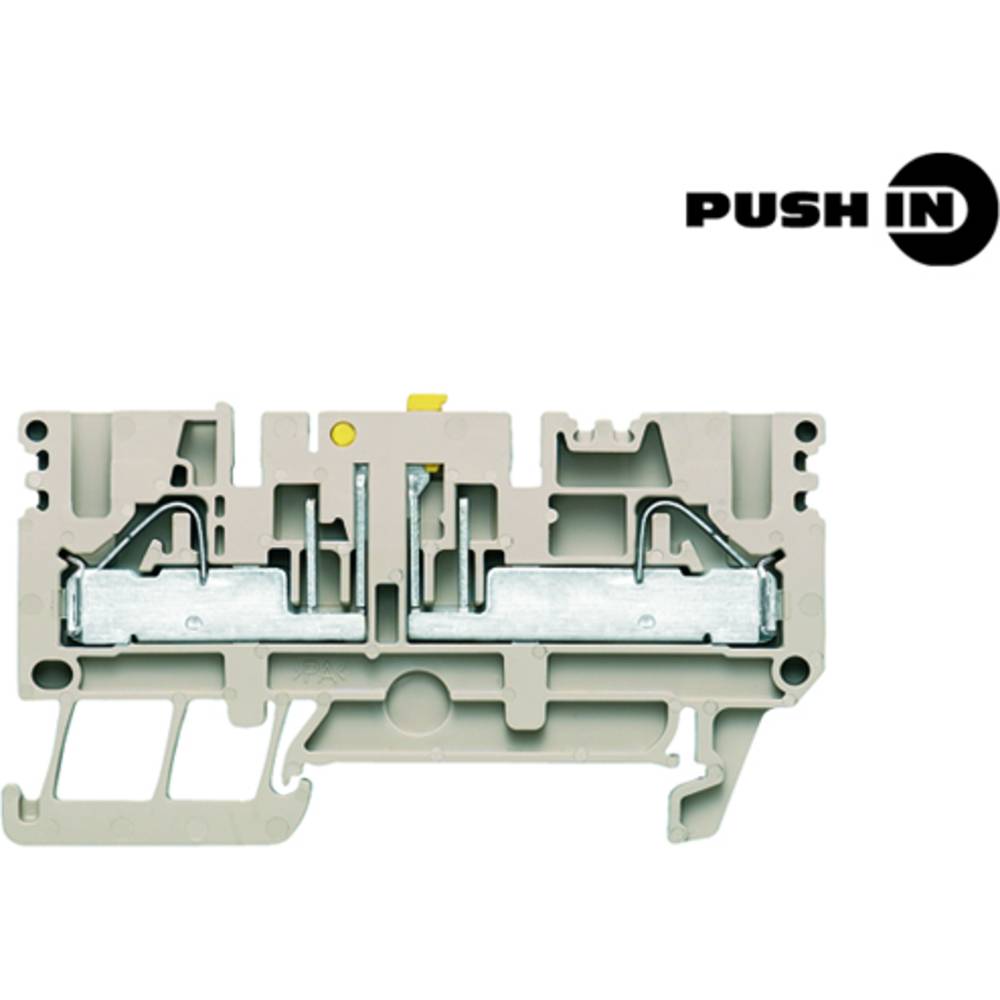 P-series, Test-disconnect terminal, Rated cross-section: 4 mm², PUSH IN, PTR 2.5/4 1933950000-50 Weidmüller 50 ks