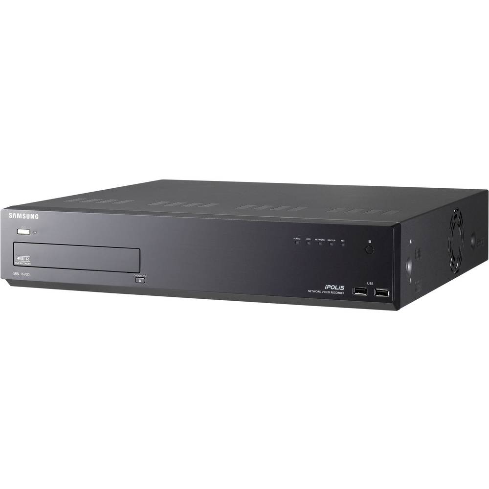 Samsung SRN-1670D 16kanálový síťový IP videorekordér (NVR) pro bezp. kamery