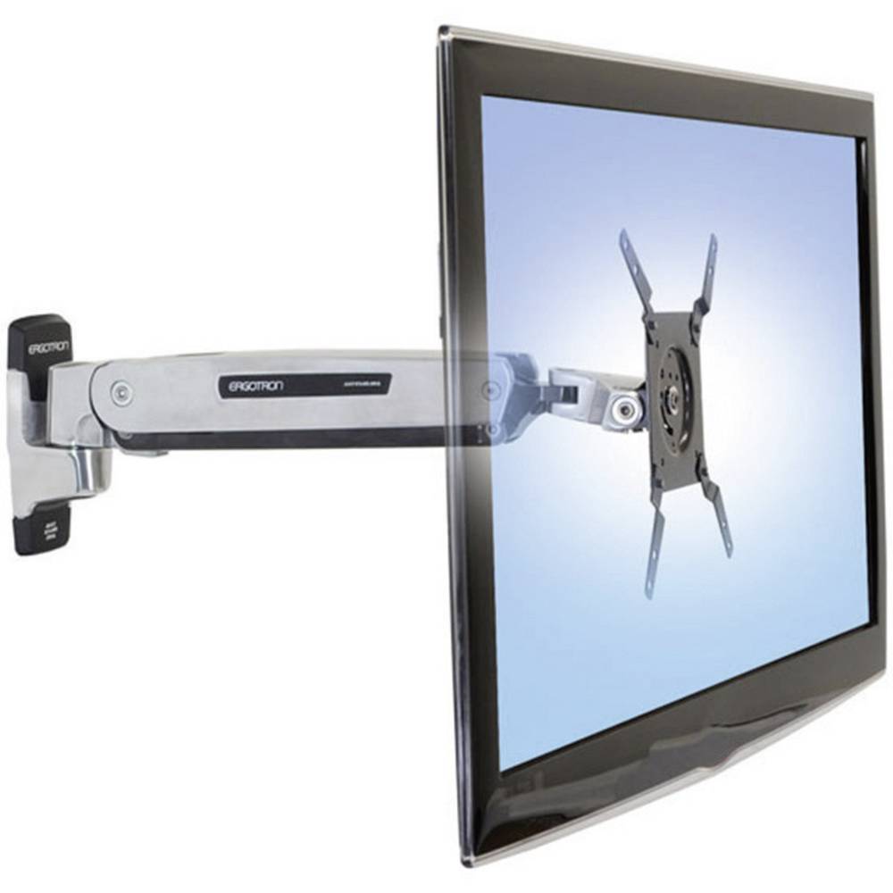 Ergotron Interactive Arm LD 1násobné držák na zeď pro monitor 38,1 cm (15) - 106,7 cm (42) černá, stříbrná naklápěcí + n