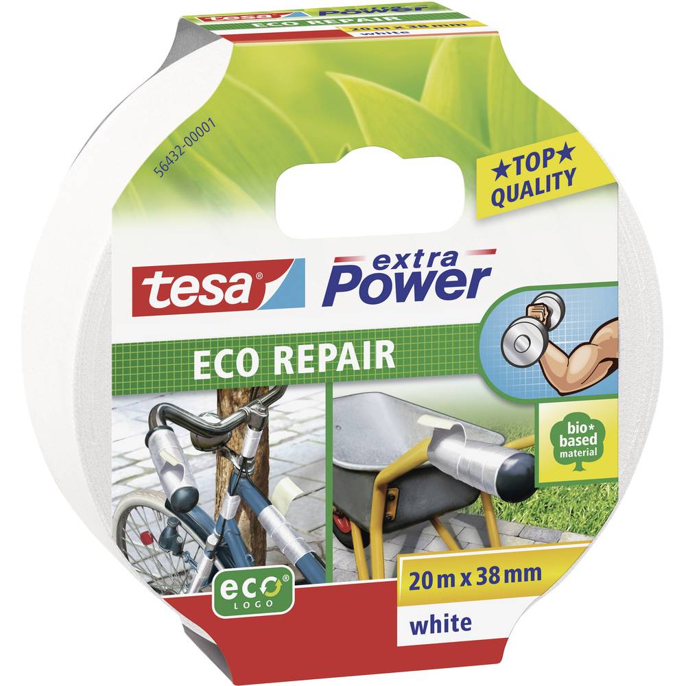 tesa ECO REPAIR 56432-00001-00 páska se skelným vláknem tesa® Extra Power bílá (d x š) 20 m x 38 mm 1 ks