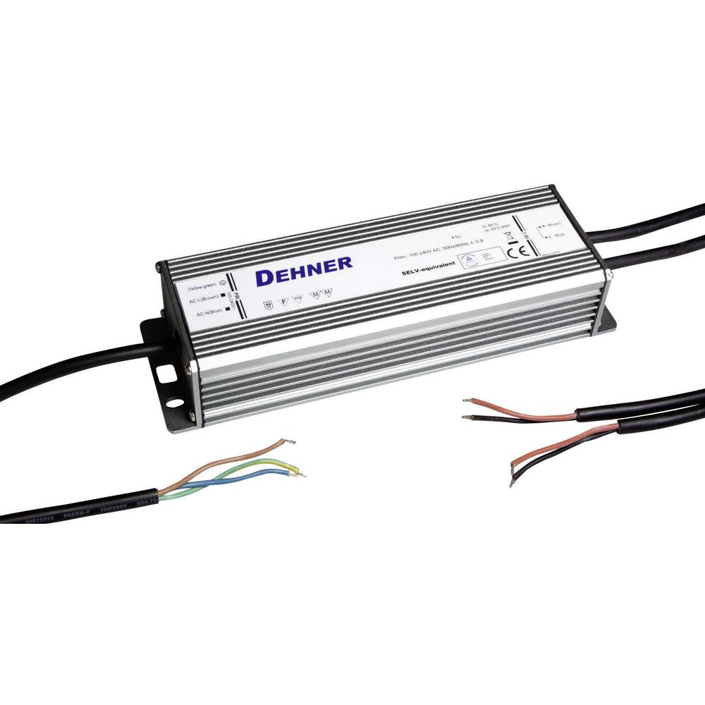 Dehner Elektronik SNAPPY SPE200-12VLP napájecí zdroj pro LED konstantní napětí 200 W 0 - 16.7 A 12 V/DC bez možnosti stm