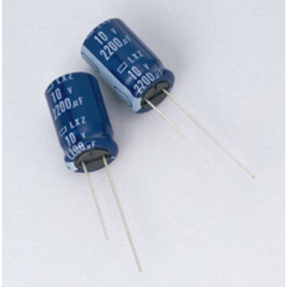 Europe ChemiCon ELXY350ETD820MF15D elektrolytický kondenzátor radiální 2.5 mm 82 µF 35 V 20 % (Ø x d) 6.3 mm x 15 mm 200
