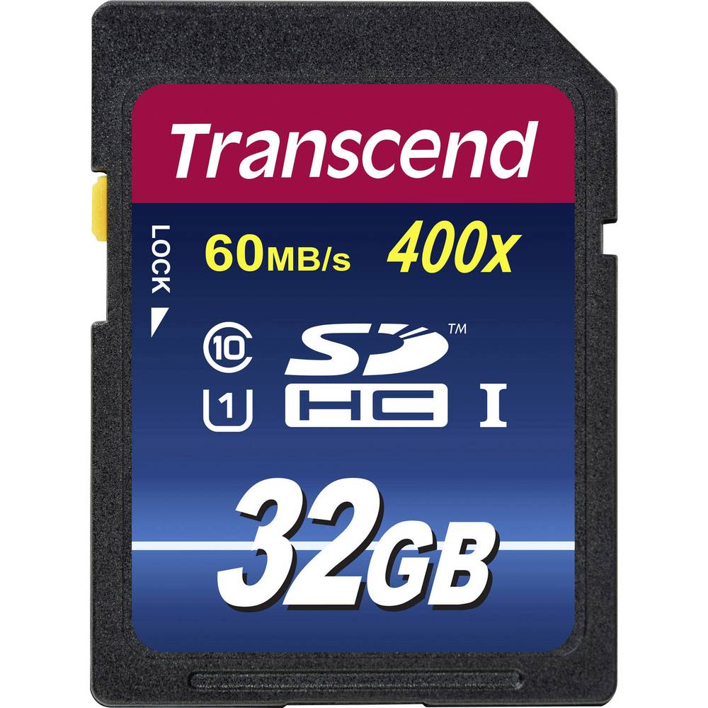 Transcend Premium 400 karta SDHC 32 GB Class 10, UHS-I