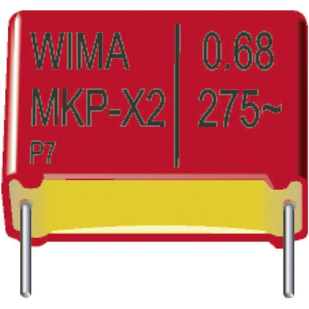 Wima MKP 10 1uF 20% 630V RM37,5 1 ks fóliový kondenzátor MKP radiální 1 µF 630 V/DC 20 % 37.5 mm (d x š x v) 41.5 x 15 x