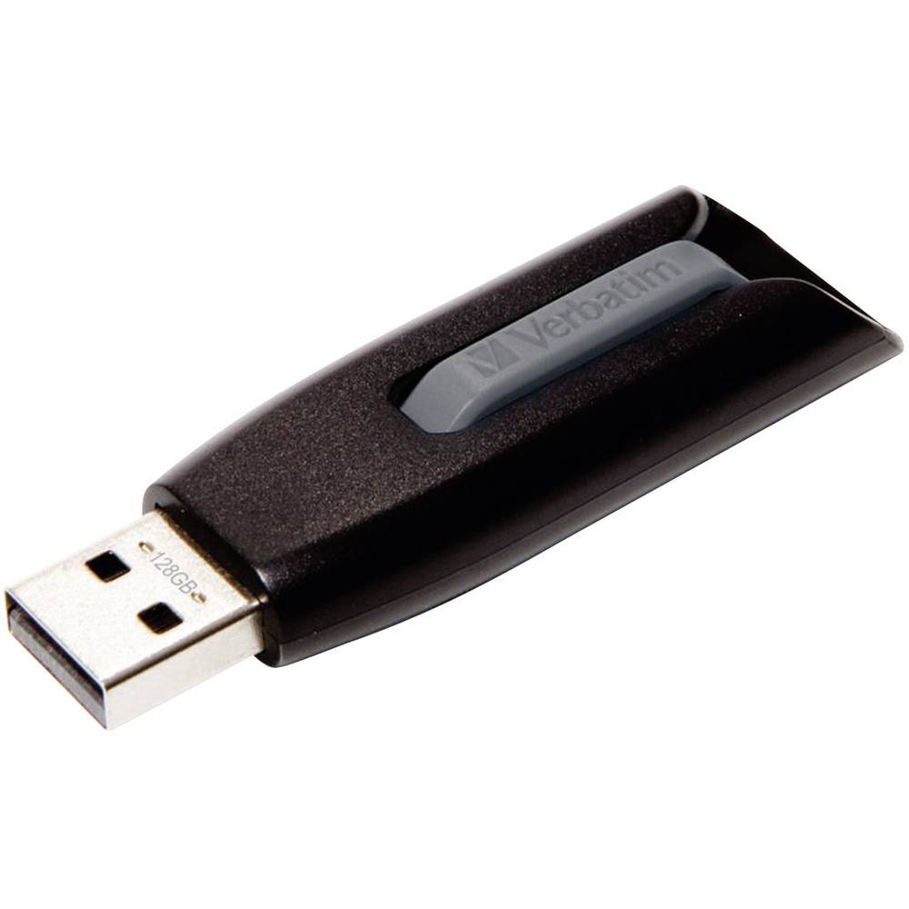Verbatim V3 USB flash disk 128 GB černá 49189 USB 3.2 Gen 1 (USB 3.0)