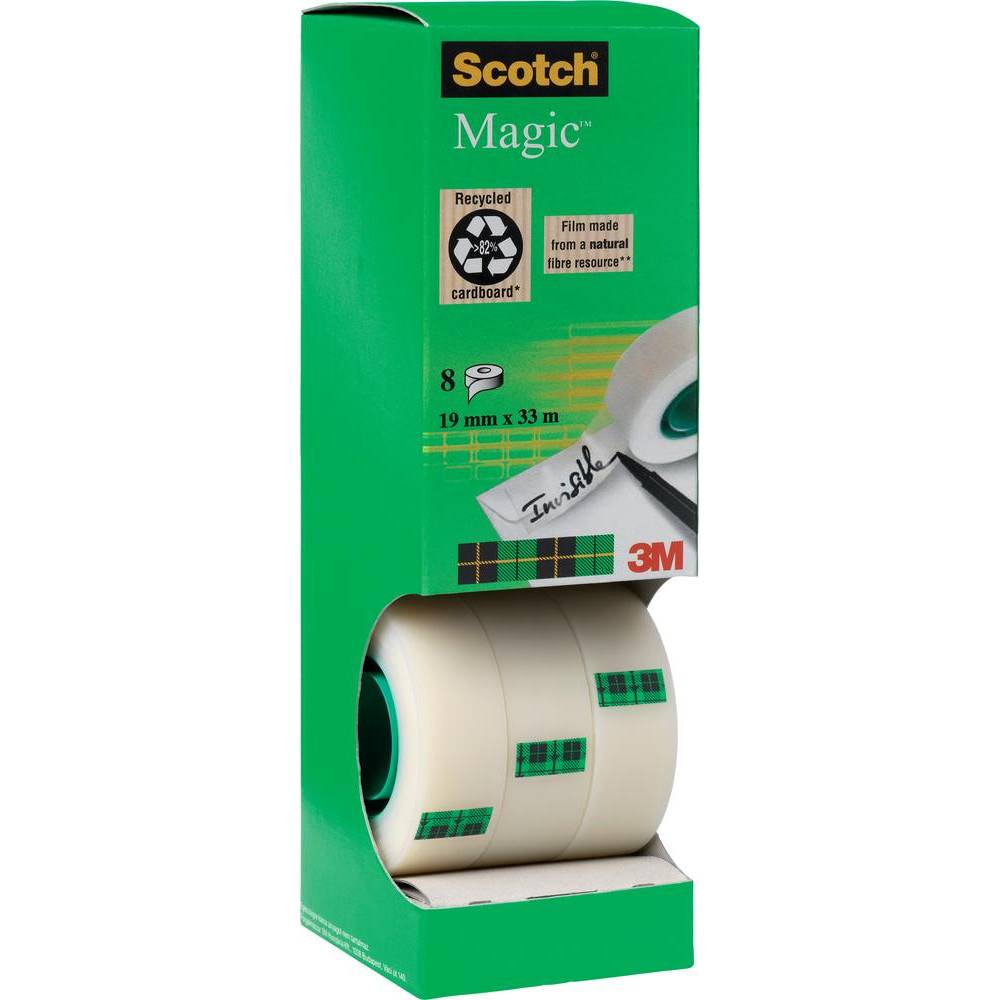 Scotch 7100026960 lepicí páska Scotch® Magic™ 810 matná (d x š) 33 m x 19 mm 8 ks