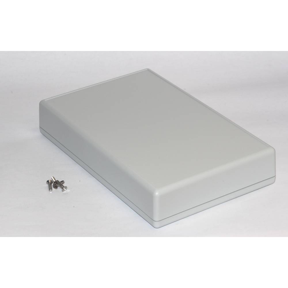 Hammond Electronics 1599KGYBAT plastová krabička 220 x 140 x 40 ABS šedá 1 ks