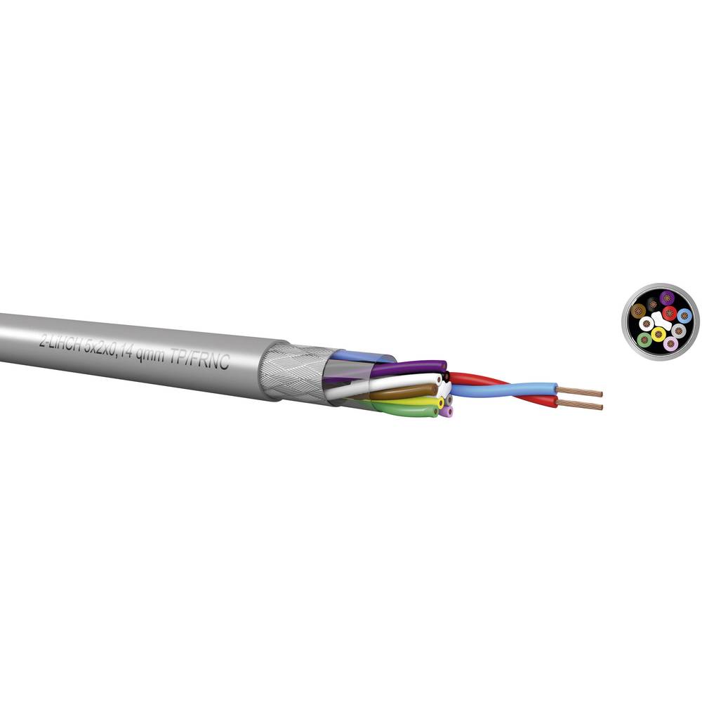Kabeltronik LiHCH řídicí kabel 16 x 0.14 mm² šedá 431601400 100 m