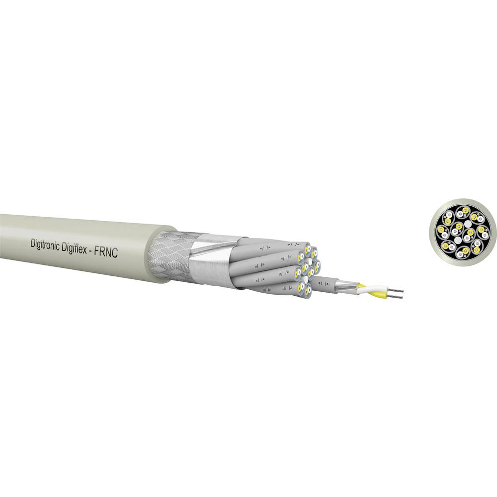Kabeltronik 930202200 digitální kabel 1 x 2 x 0.22 mm² béžová 100 m