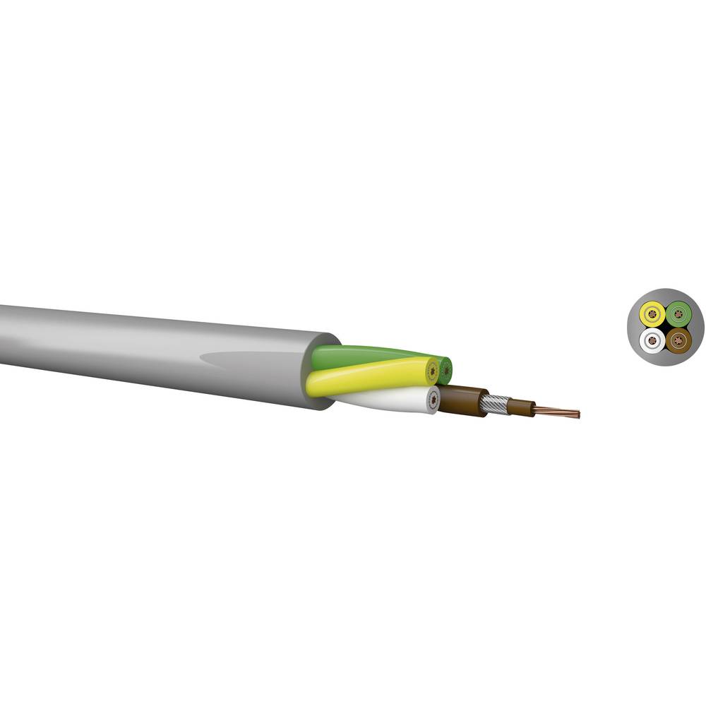 Kabeltronik LiY řídicí kabel 8 x 0.25 mm² šedá 140802500 100 m